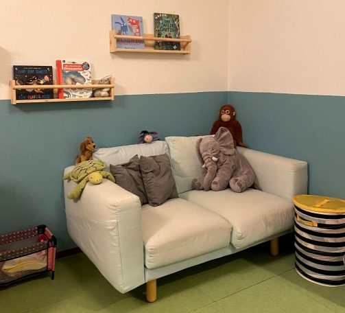 Bücherecke Kindergarten